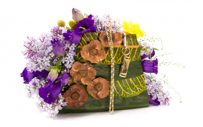 Aranjament poseta florala Ultra Violet – imaginea 1