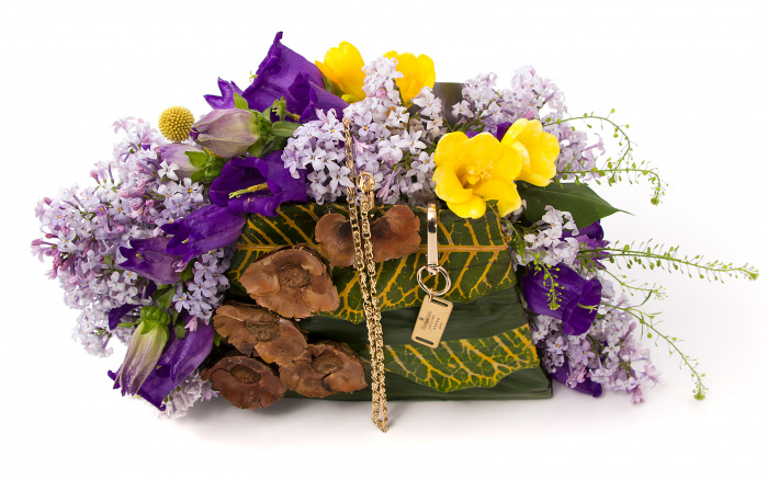 Aranjament poseta florala Ultra Violet – imaginea 2