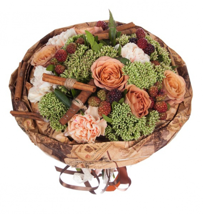 Buchet de toamna cu scortisoara – imaginea 2