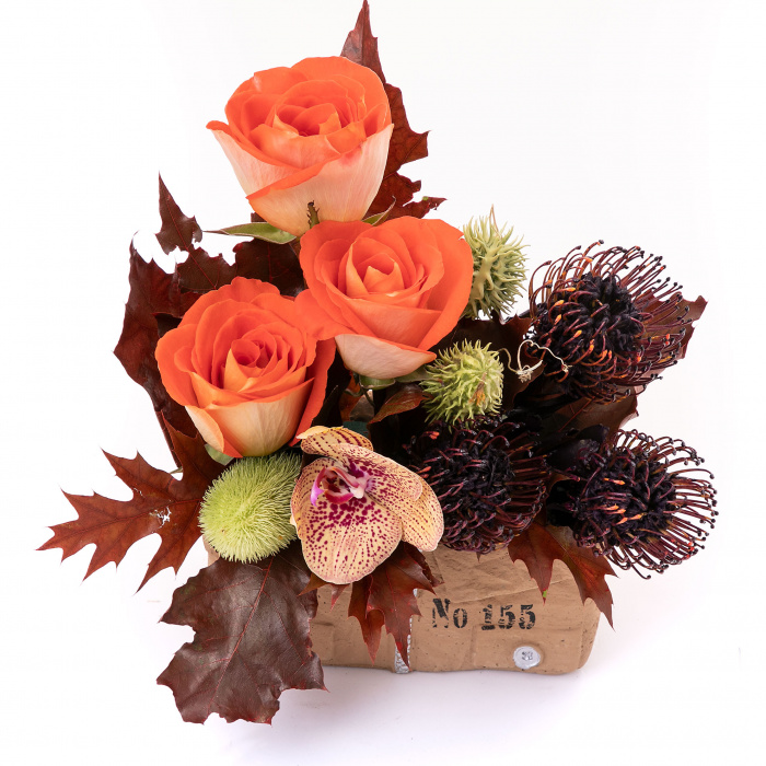 Aranjament floral Flori de Lux pentru birou – imaginea 2