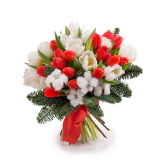 Buchet lalele Sarbatori fericite – Standard