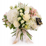 Buchet trandafiri albi "Heaven" – Premium