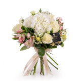 Buchet trandafiri albi "Heaven" – Standard