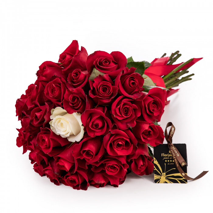 Buchet special de trandafiri – imaginea 1