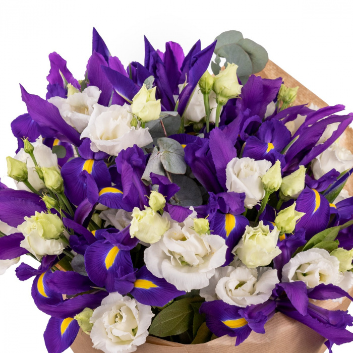 Buchet cu irisi intensive color – imaginea 2