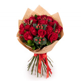Buchet trandafiri rosii The fire of love – Floridelux