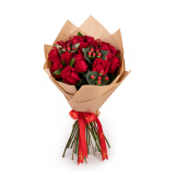 Buchet trandafiri rosii The fire of love – Standard