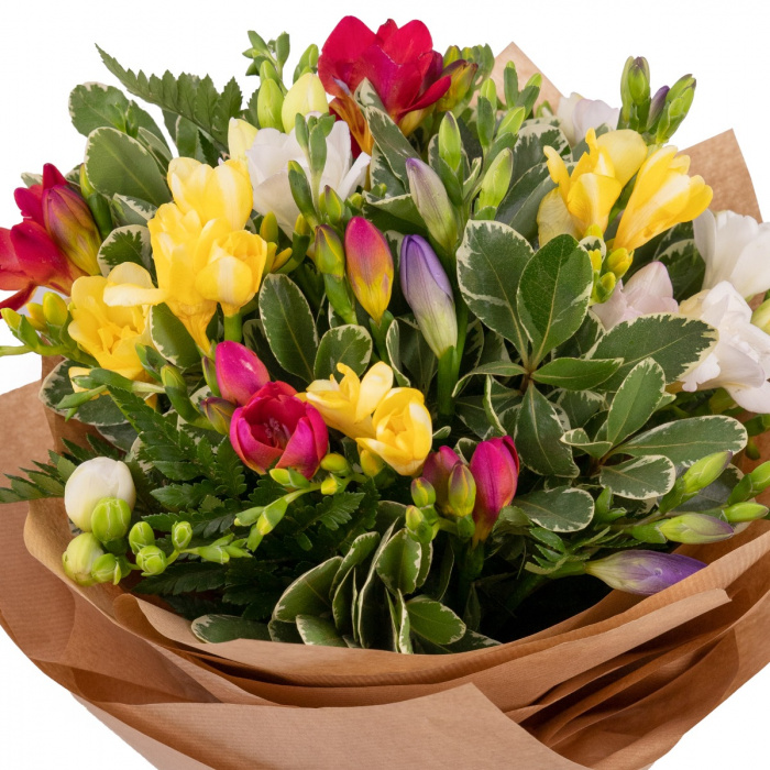 Buchet cu frezii The smell of Happiness – imaginea 2