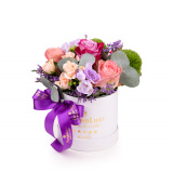 Cutie cu trandafiri Pinkie color – Standard