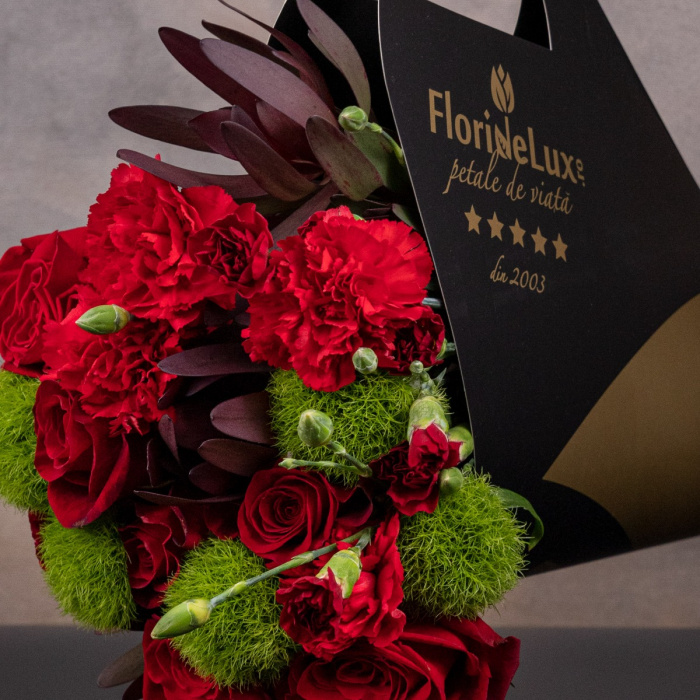 Buchet Luxury Red – imaginea 2