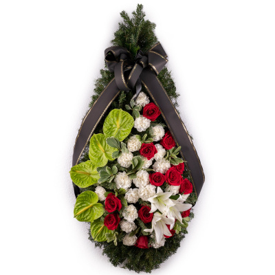 Coroana Funerara de lux Dragoste Eterna