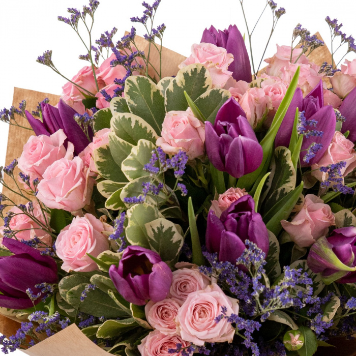 Buchet Soft Purple – imaginea 2