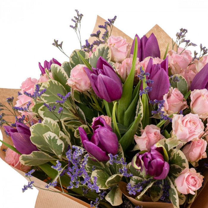 Buchet Soft Purple – imaginea 2