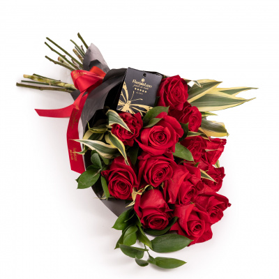 Buchet cu trandafiri Red Velvet