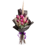 Buchet trandafiri Purple Hearts – Standard