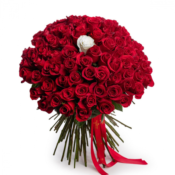 Buchet 101 trandafiri Seductive – imaginea 1