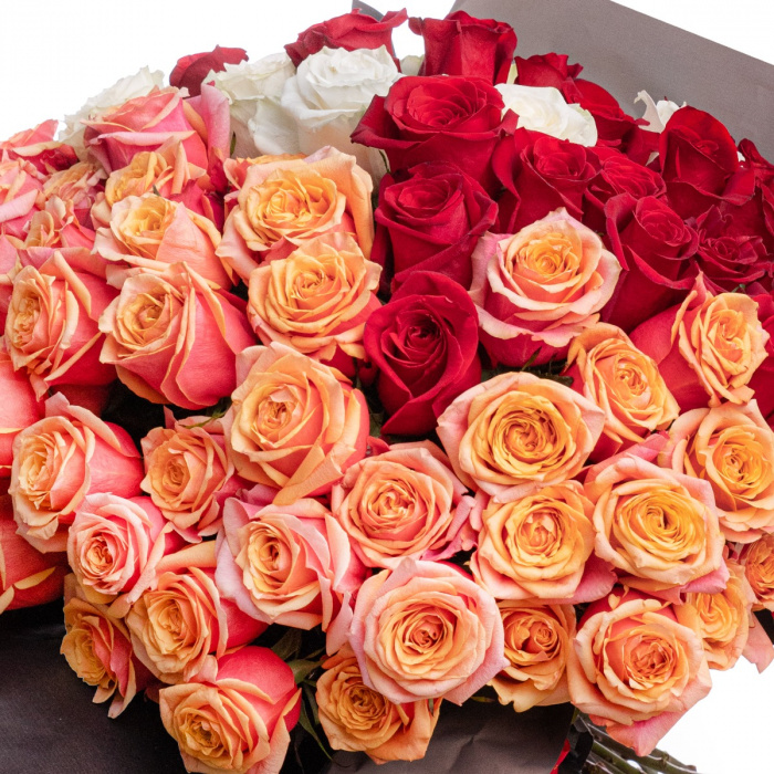 Buchet 101 trandafiri Love Spell – imaginea 2