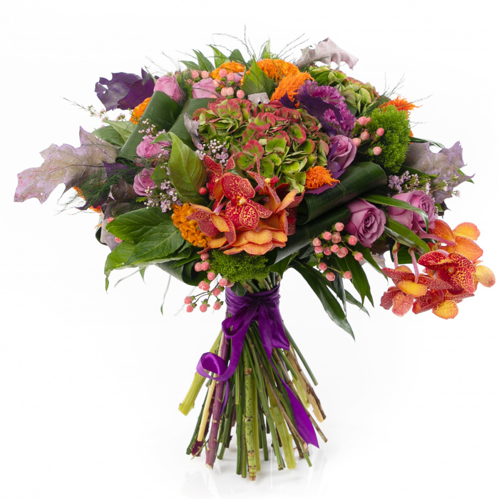 Buchet cu orhidee de lux