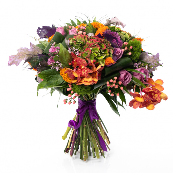 Buchet cu orhidee de lux