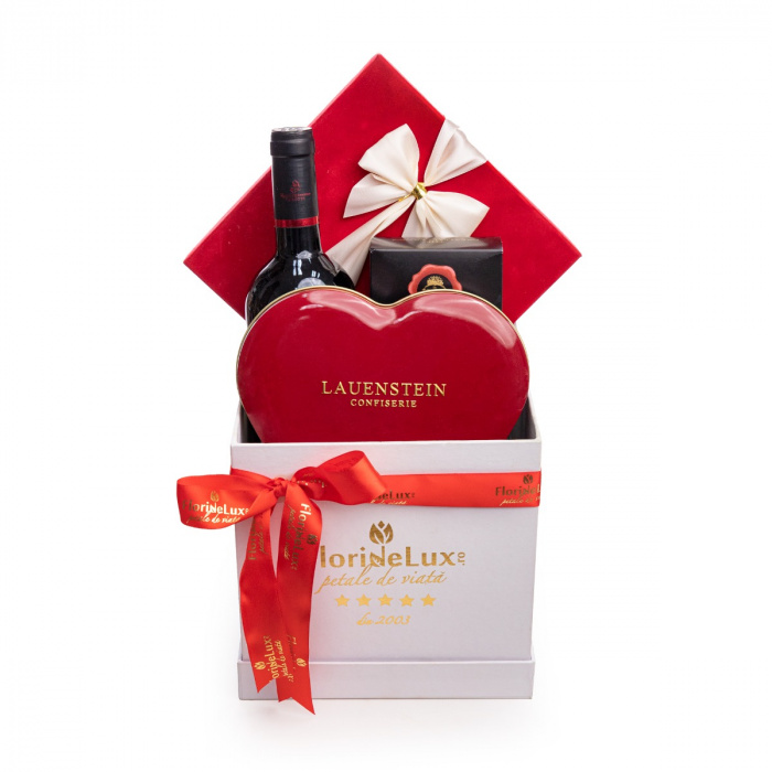 Cos cadou Red Sweets and Treats – imaginea 1