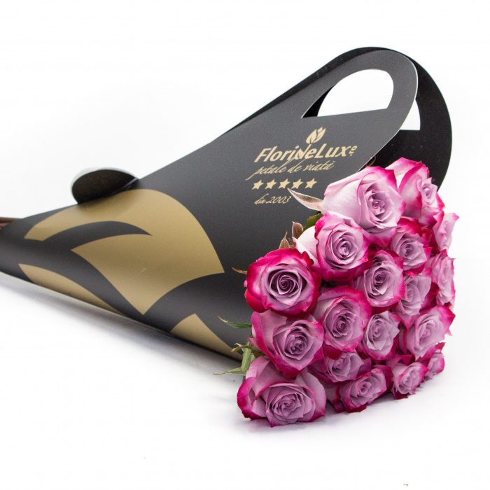 Buchet de lux Purple Pleasing – imaginea 1