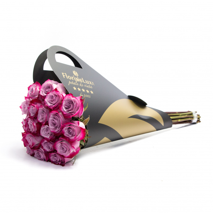 Buchet de lux Purple Pleasing – imaginea 2