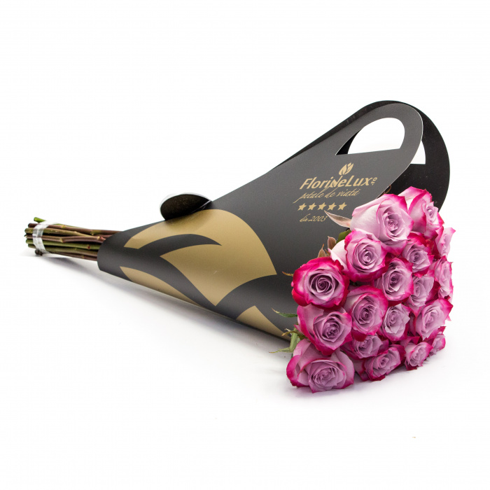 Buchet de lux Purple Pleasing – imaginea 3