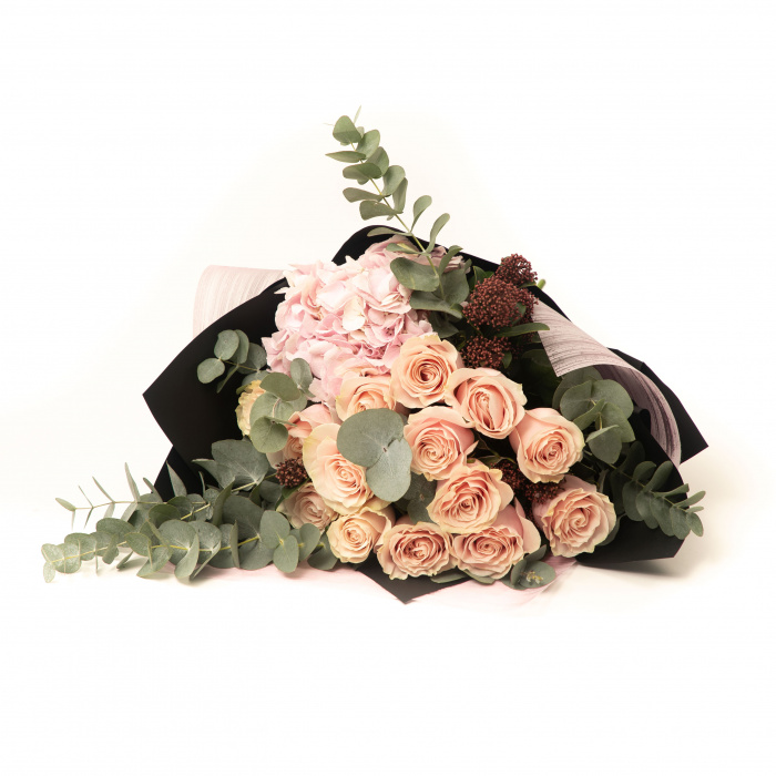 Buchet de lux si urs de plus – imaginea 3