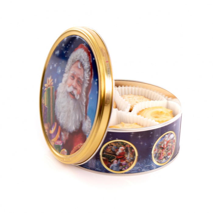 Buchet de flori si biscuiti cu unt