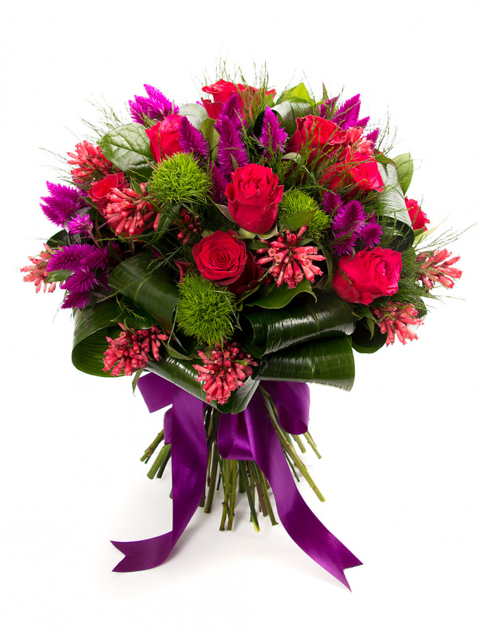 Buchet romantic cu trandafiri rosii – imaginea 3