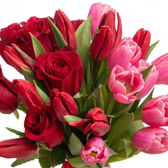 Lalele si trandafiri romantici – imaginea 4