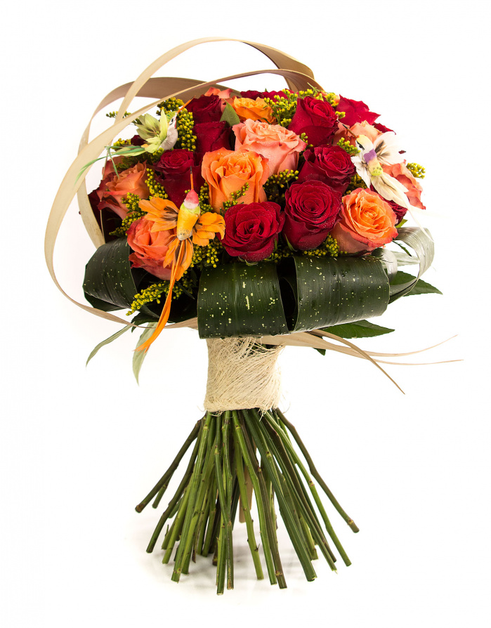 Buchet romantic de primavara – imaginea 1