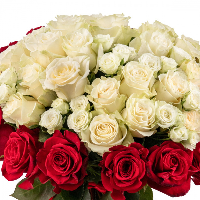 Buchet trandafiri Pure Romance