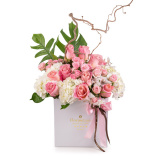 Cutie trandafiri roz delicat – Floridelux