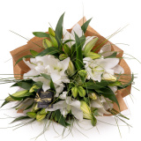 Buchet special crini albi – Premium
