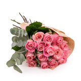 Buchet trandafiri roz Diamond – Floridelux