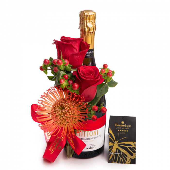 Aranjament exotic cu Prosecco – imaginea 1