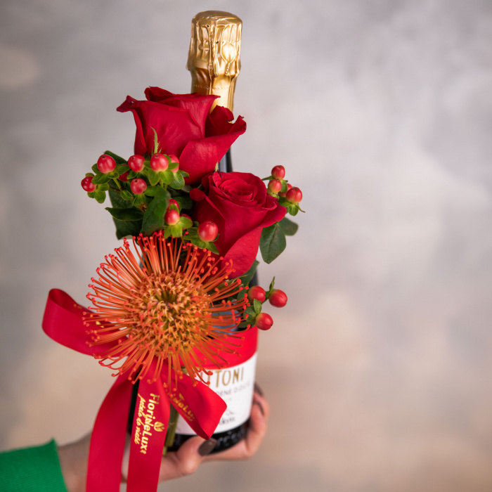 Aranjament exotic cu Prosecco – imaginea 3