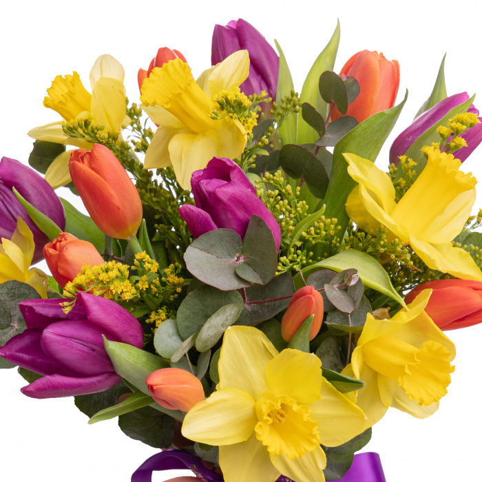 Buchet narcise si lalele „Nuantele Primaverii” – imaginea 2