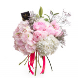 Buchet bujori si hortensii – Floridelux