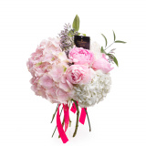 Buchet bujori si hortensii – Standard