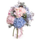 Buchet hortensii colorate – Premium