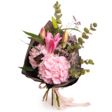Buchet hortensii si crini – Standard