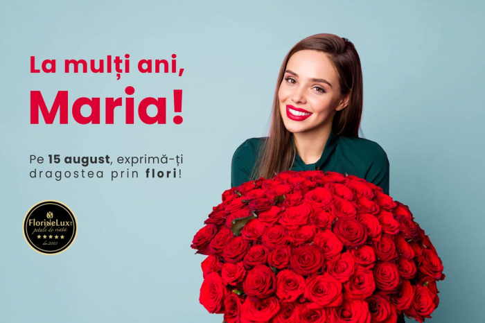 Obiceiuri si traditii pe 15 august. Buchete cu flori de lux pentru Maria
