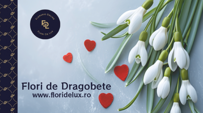 Dragobetele aduce iubirea! Comanda flori online si surprinde-i pe cei dragi