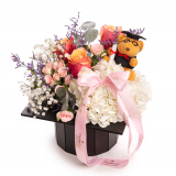 Aranjament in toca „Graduation Bloom” – Standard