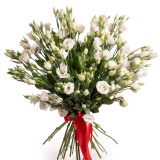 Buchet lisianthus alb – Premium