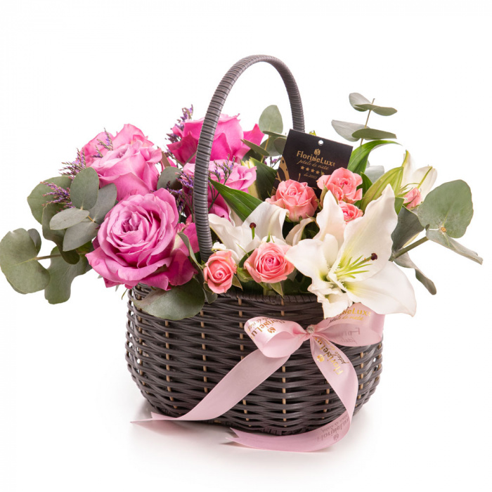Cos cu flori Joy – imaginea 1