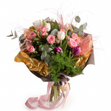 Buchet lalele si trandafiri – Standard