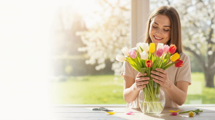 Flori de primavara: ce alegi pentru un cadou care chiar impresioneaza